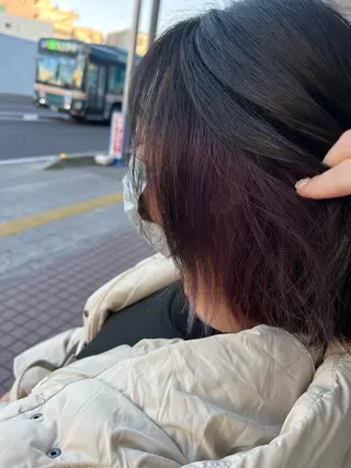 カラー 山崎 和花のヘアスタイル