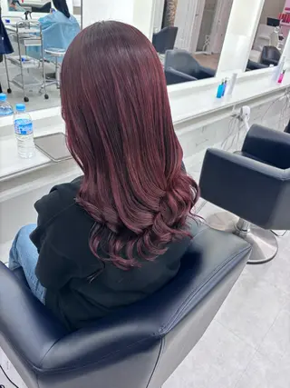 セミロング カラー 今井 愛歩のマツエク・マツパデザイン