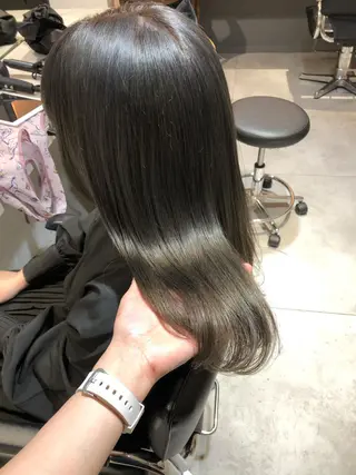 セミロング ボブ・韓国ヘア特化 美容師💕織茂ひかりのヘアスタイル