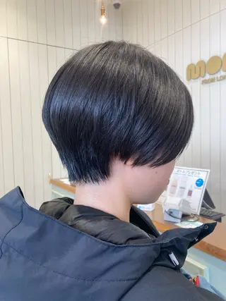 ショート むらたみずき /大宮ブリーチカラーのヘアスタイル