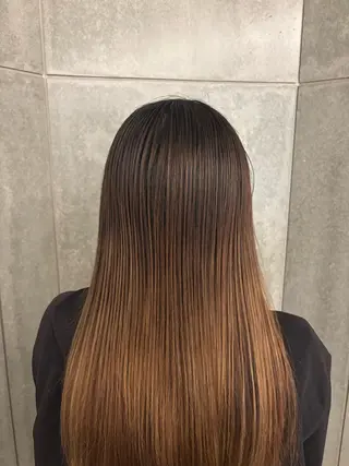 ロング 常原 悠希のヘアスタイル