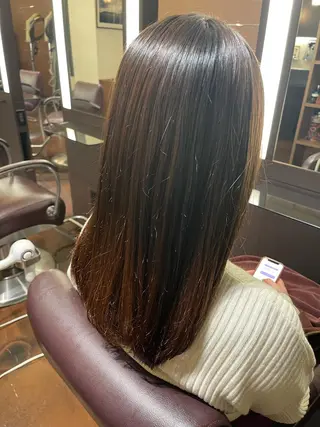 セミロング TIECHEL所属・Yoshida Yuriのヘアスタイル