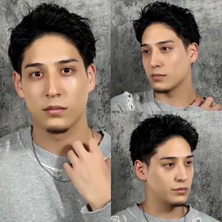 ショート メンズ オガサワラ ケイスケのヘアスタイル