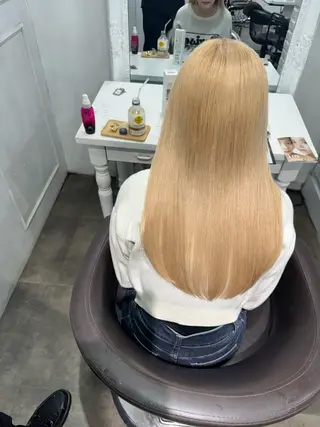 ロング カラー SALOWIN札幌大通り所属・札幌ブリーチカラー/ ダブルカラー/ドイのヘアスタイル