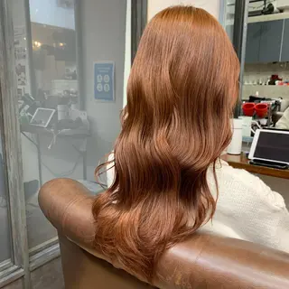 ロング カラー creeb 宮前のヘアスタイル