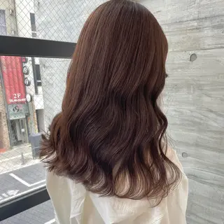 セミロング カラー ParveMix￤ 大賀さつき🍨🤍のヘアスタイル