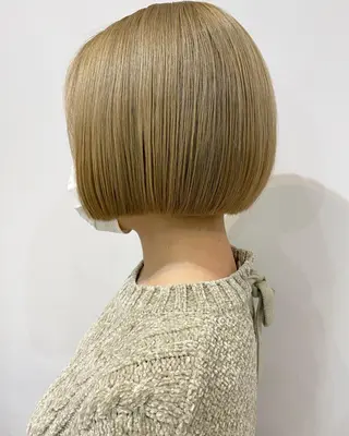 ショート 🎀暖色カラー🎀 おかだみほのヘアスタイル