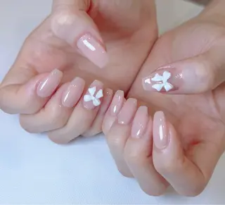 ネイル 🎀PG🩵 ネイルサロンのネイルデザイン