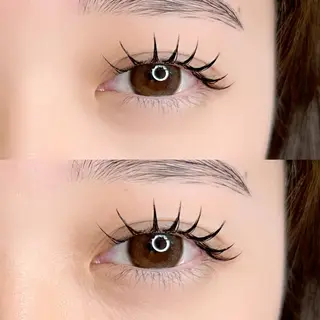 マツエク・マツパ Yuzuna/束感 /アンドヘルシー💖のマツエク・マツパデザイン