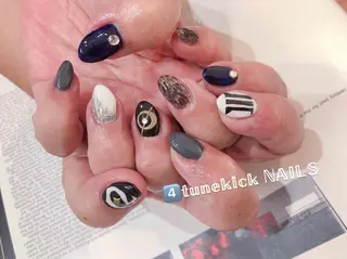 ネイル 4tunekick NAILS(フォーチュンキックネイルズ)所属・光森 淳子のネイルデザイン
