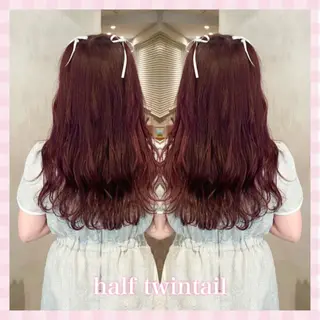 ロング ヘアアレンジ 💗ガーリーヘア🎀 saki💗のヘアスタイル