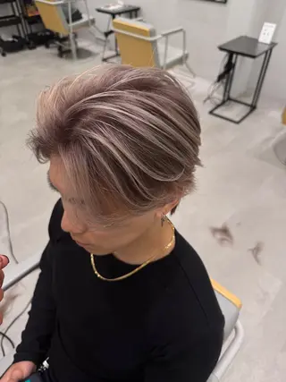ミディアム カラー メンズ Joule 大分メンズのヘアスタイル
