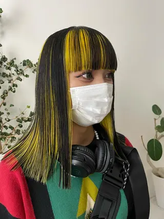 カラー ネイル hair&nail ☯️アイリ☯️のネイルデザイン