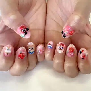 ネイル 💎🐰 saki. m 🐰💎のネイルデザイン