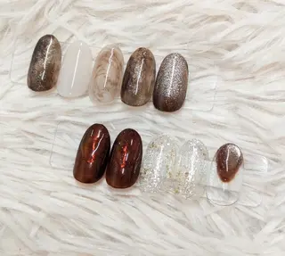 ネイル 會田 瑠衣のネイルデザイン