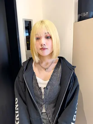 ミディアム ai 梅田/暖色カラーのヘアスタイル