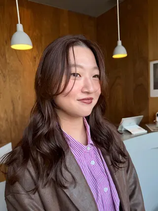 セミロング カラー duft. cocoroのヘアスタイル