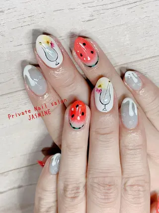 ネイル Nail salon JASMINEのネイルデザイン