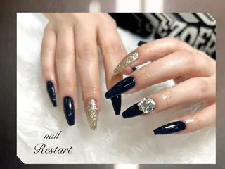 ロング nail Restart所属・Restart YURIのネイルデザイン
