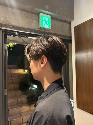 ショート パーマ パーマ×透明感カラー MIOのヘアスタイル