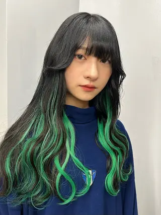 ロング SHURI❤️🔥 中/韓mix ♡のヘアスタイル