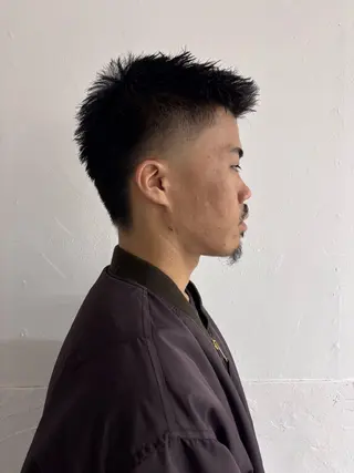 ショート メンズスタイリスト リュウジのヘアスタイル