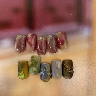 ネイル nable.所属・栗林 実莉のネイルデザイン