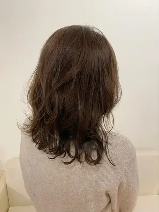 ミディアム カラー 石井 佑樹のヘアスタイル