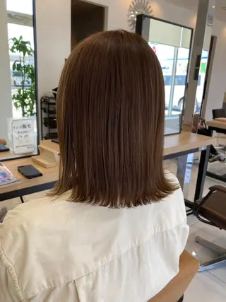 ミディアム ルクール柏崎店　太田 真理子のヘアスタイル