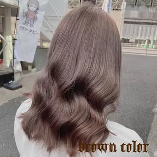 ミディアム カラー 似合わせパーマ🔥 渡邉愛斗のヘアスタイル