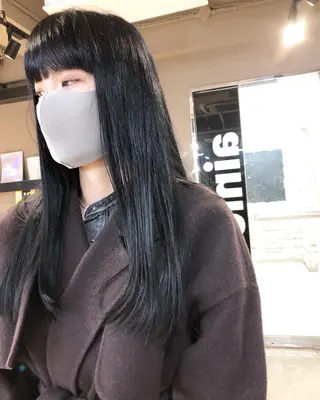 ロング カラー ヘアアレンジ ainico+所属・メンズ特化✂️栗原 侑也のヘアスタイル