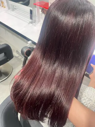 ロング カラー みう/仙台/暖色/ 艶髪/顔周りカット/のヘアスタイル