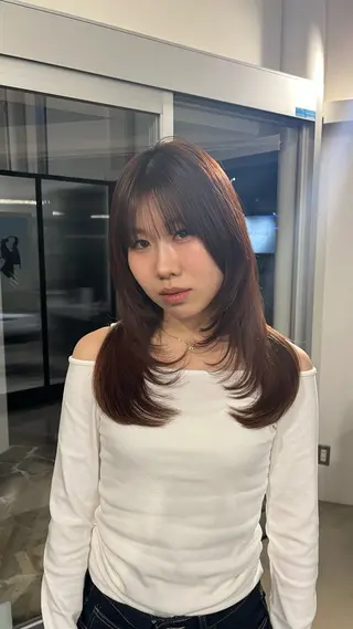 セミロング 似合わせカット🎀 モデル募集中のヘアスタイル