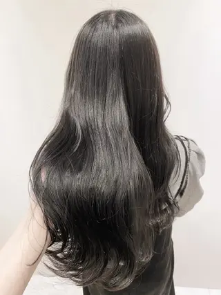 ロング カラー 🥇ブリーチ無し 透明感🥇佐藤のヘアスタイル
