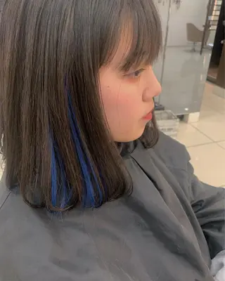 ミディアム カラー ママ美容師まつげ 🤍まき🤍のマツエク・マツパデザイン