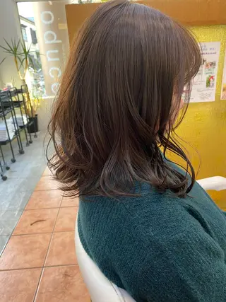 ミディアム カラー 髪質改善専門店QOLU所属・✨髪質改善専門店✨ QOLU✨のヘアスタイル