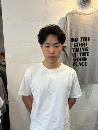 メンズ 川端 隼平のヘアスタイル