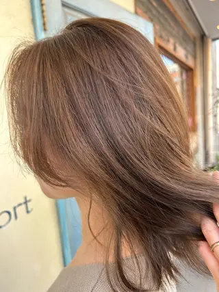 ミディアム 髪質改善/縮毛矯正/ 廣瀬のヘアスタイル