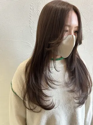 ロング 剣持友希/ifh iizuka/高崎のヘアスタイル