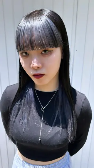 ロング カラー ヘアアレンジ HERMITAGE/ chihiroのヘアスタイル