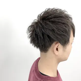 カラー メンズ 柏メンズカットパーマ NO.1タイチのヘアスタイル