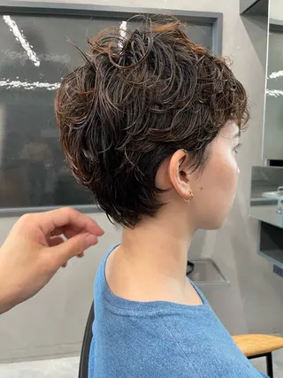 ショート パーマ 🌈前田 潤 /ショート/似合わせのヘアスタイル