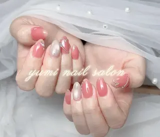 ネイル 𝐲𝐮𝐦𝐢🎀 長さ出しデザイン専門のネイルデザイン