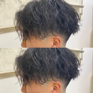 パーマ メンズ 年間2000名担当◎ パーマ職人/仲原佑樹のヘアスタイル
