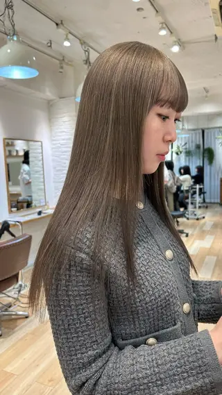ロング カラー じゅわっと暖色カラー 🍊Moemiのヘアスタイル