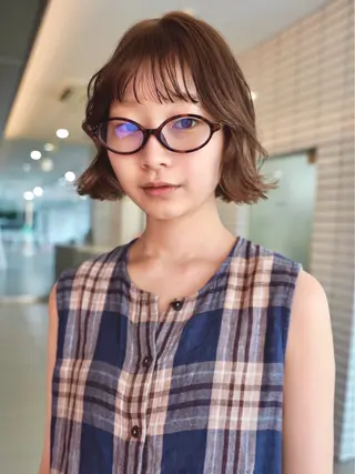 ショート カラー デザイン/レイヤー Kaito🐩/栄のヘアスタイル