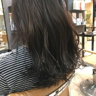 ミディアム カラー PEAKS　渋谷店所属・髪質改善🌟 TAKERUのヘアスタイル