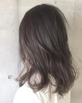 ロング カラー 顔周りカット/髪質改 善/新宿/畑中稔里のヘアスタイル