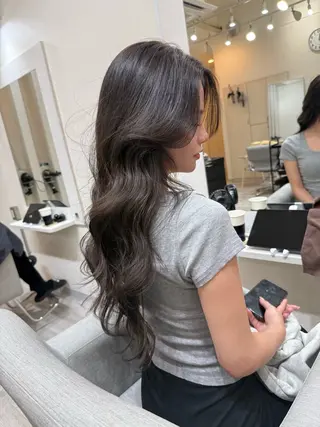 ロング and K所属・and K 那覇小禄店のヘアスタイル