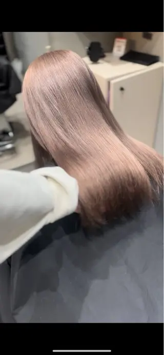 ロング カラー メンズバレイヤージュ /町田木村悠月のヘアスタイル